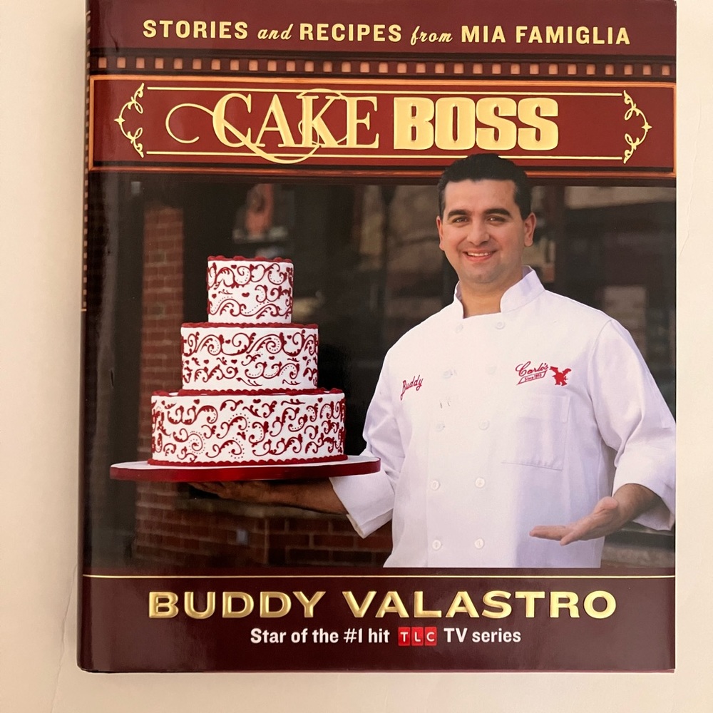 Autobiography Cookbook Cake Boss Stories and Recipes Buddy Valastro TV Celebrity